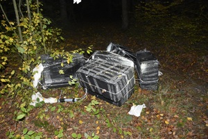 Zabezpieczanie nielegalnych papierosów pochodzących z przemytu