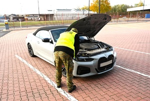 Zatrzymane BMW