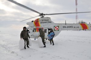 Pomoc niesiona mieszkańcom pogranicza w okresie zimowym