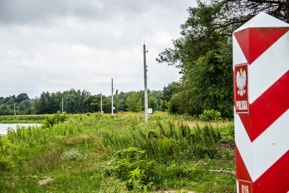 Bariera elektroniczna na rzece Bug skutecznym narzędziem w ochronie granicy państwowej